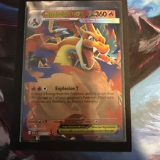 Mega Charizard Y ex 022/217 Eroi Ascesi Pokemon Inglese TCG NM