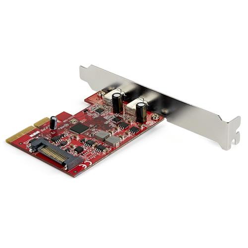 StarTech PEXUSB312C3 scheda interna USB 3.2 Gen 1 adattatore - Foto 2 di 4