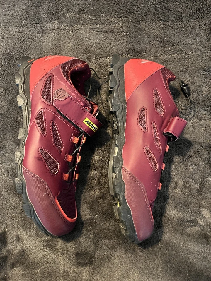 Zapatos de bicicleta de montaña Mavic Echappee Trail Elite para mujer Ergofit cojín talla 7 Foto 3 de 4