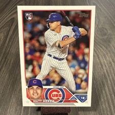 2023 Topps Update #US42 Matt Mervis RC Chicago Cubs