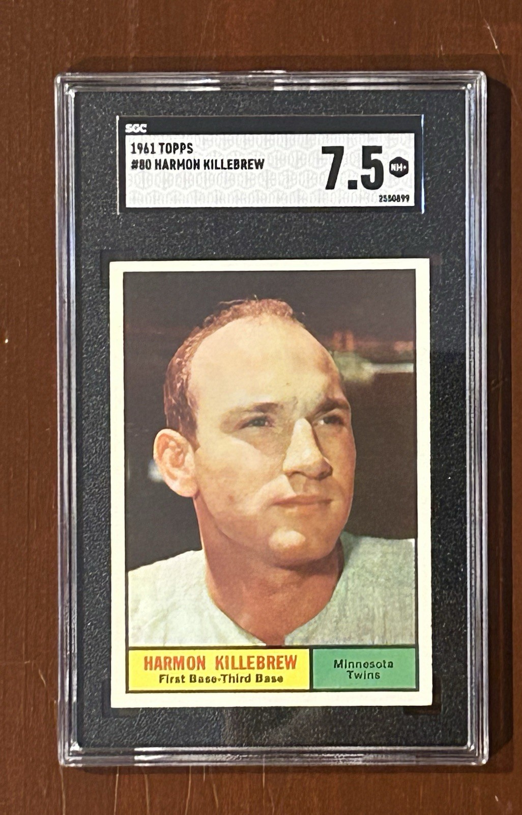 1961 Topps - Harmon Killebrew #80 SGC 7.5