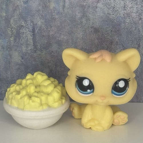 Littlest Pet Shop #2108 Chat Patte Levée - Original LPS Hasbro