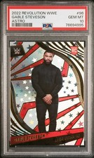2022 Revolution WWE Gable Steveson Rookie RC Astro #96 PSA 10