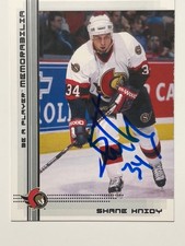 Ottawa Senators SHANE HNIDY Signed Card