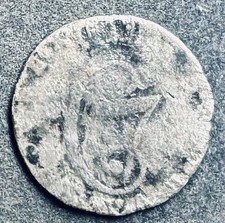 2 Skilling 1783 HIAB Norway Christian VII 1.18g .344 Silver KM#255 K250125C