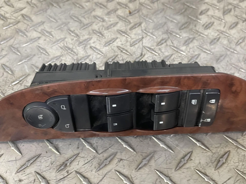 Chevrolet Silverado 2007-2013 conjunto de interruptor maestro de conductor probado OEM Foto 4 de 4