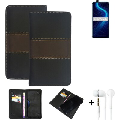 Wallet Case + Kopfhörer für Huawei Honor X10 Pro Schutzhülle Hand Tasche