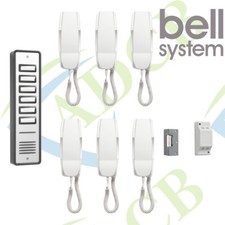Bell 906 6 Way Station Door Entry and access control with lock release