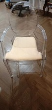 Cuscini per sedia tipo Kartell Louis"Teo"il cuscino antiscivolo antimacchia set2