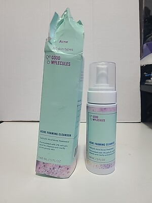 Good Molecules Acne Foaming Cleanser Anti-Acne Face Wash w/ Salicylic Acid BHA