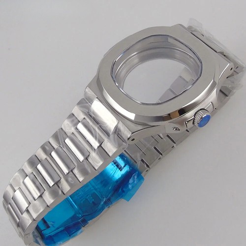 Apto para Relojes Serie NAUTILUS NH35 Estuche de Reloj Impermeable 316L MOD Accesorios - Imagen 4 de 50