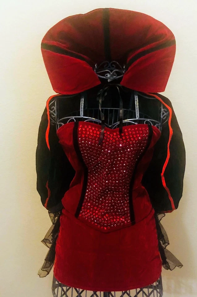 Disfraz de vampiro Cruel Intentions adulto de Roma para mujer mediano/grande Foto 4 de 4