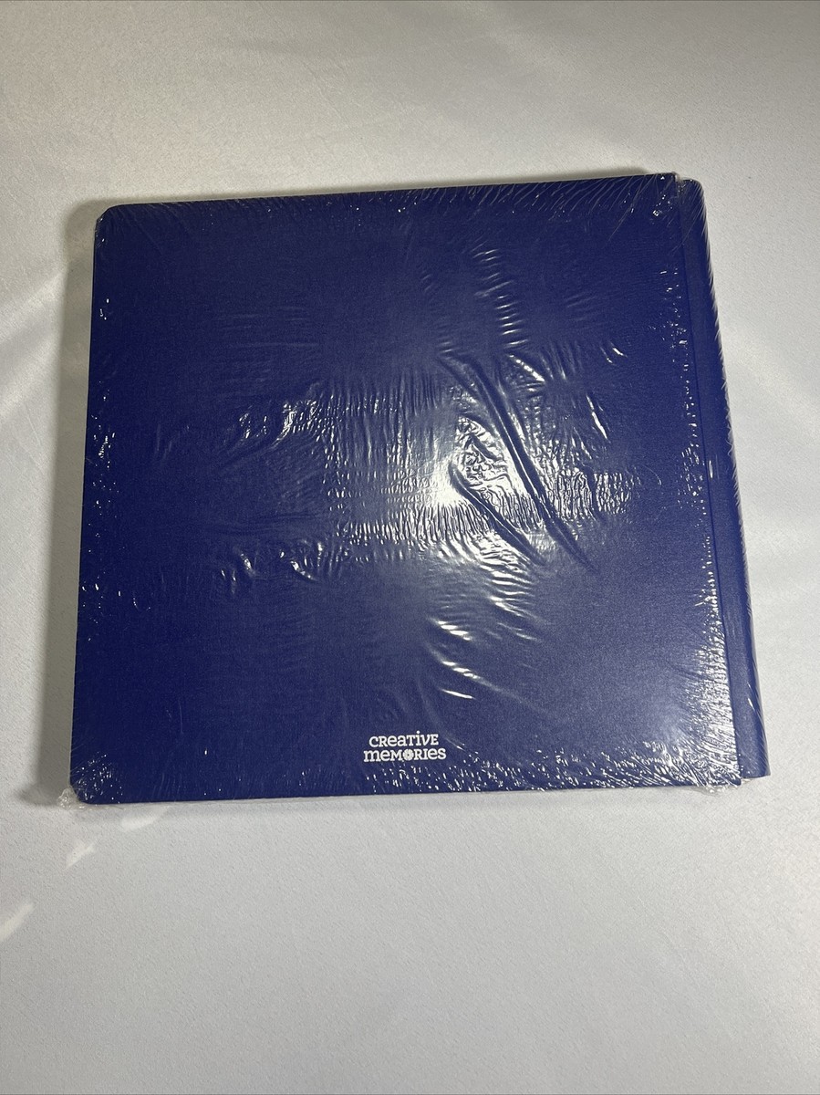 Creative Memories 12x12 Blue Scrapbook Refill Pages Protectors 15