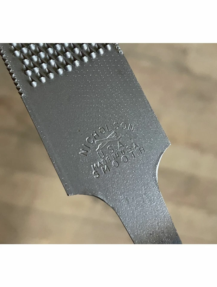 Nicholson Wood Rasp - 12" - MADE IN USA - Half Round / Last of the USA's left - Image 2 of 4