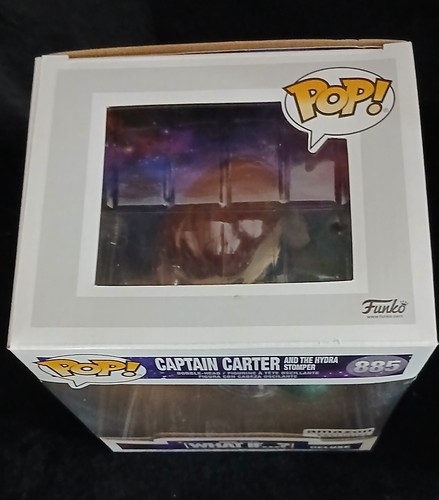 Funko Pop Marvel "What If" Captain Carter Amazon Exclusive #885 - Picture 3 of 3
