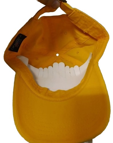 Gorra de béisbol ajustable AMARILLA NUEVA SIN ETIQUETAS Young Living Essential Oils - Imagen 2 de 3