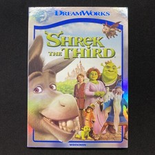 Shrek the Third (DVD, 2007, Widescreen Version) NEW -  SEALED With Slipcover