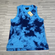 Image of Nike Jordan Dri-FIT Sport Breakfast Club Jersey Mens S DZ0565 Blue Tie-Dye $55