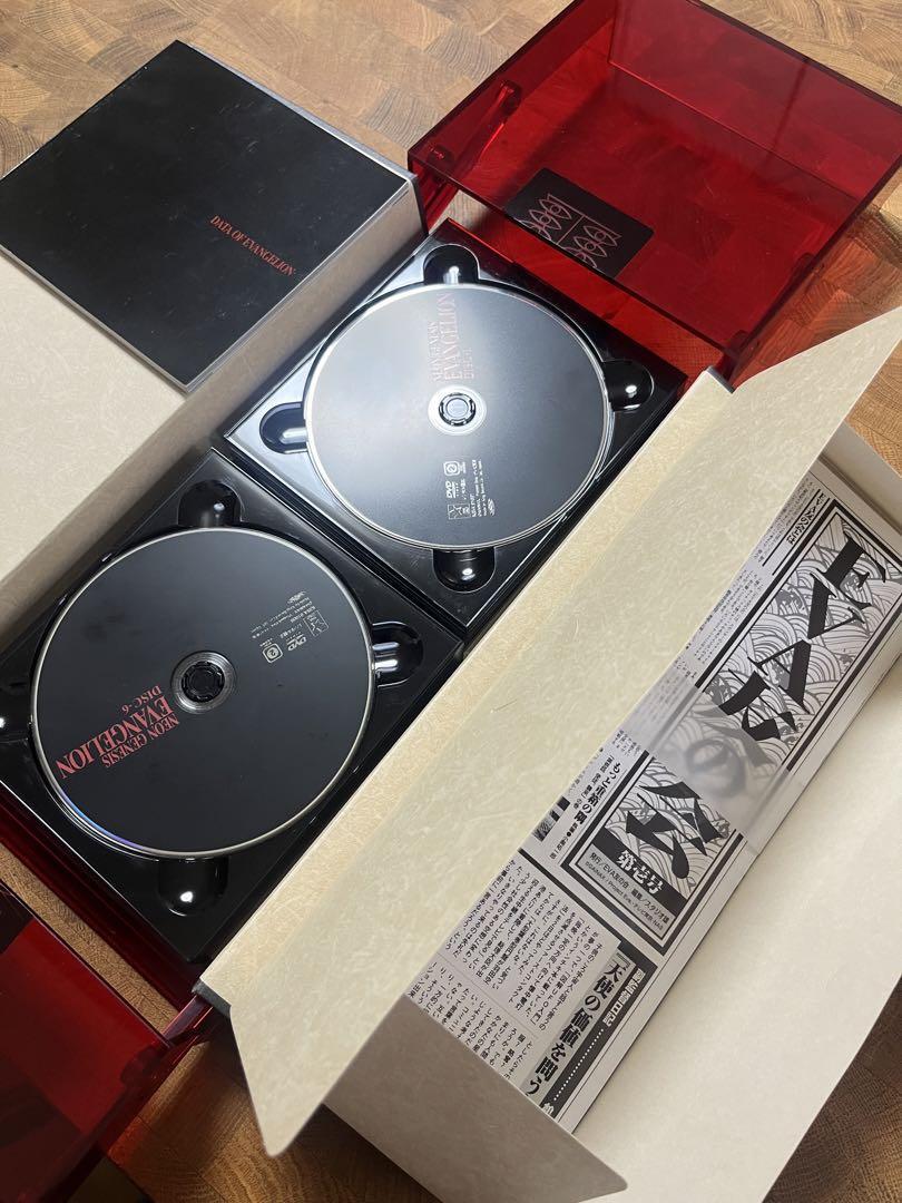 エヴァンゲリオンDVDBOX Neon Genesis Evangelion DVD Box Set Red Case w/ Booklet