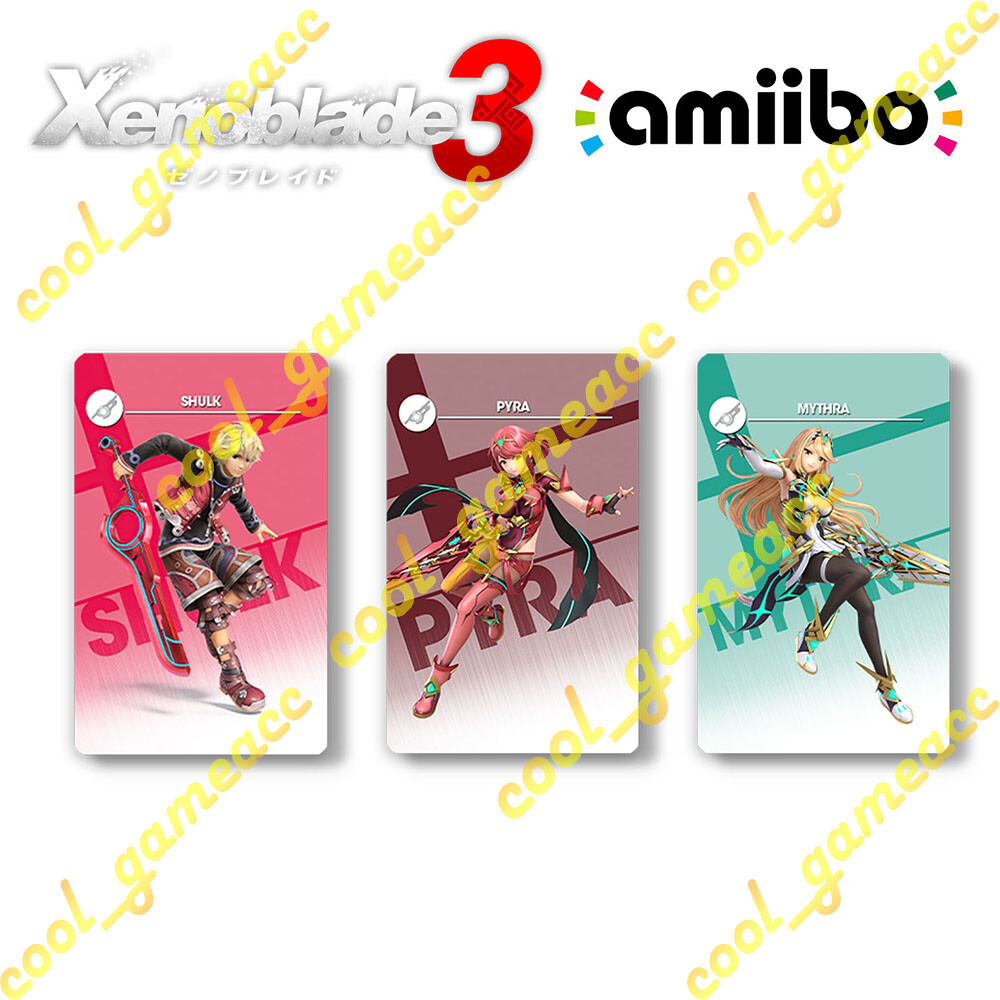 Xenoblade3 amxxbo card Xenoblade Chronicles 3 amibo card shulk Monardo pypa  mythra nfc card for NS switch - AliExpress