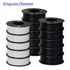 Kingroon 10KG PLA PETG Matte 1.75mm 3D Printer Filament High Speed Lot 1KG Spool