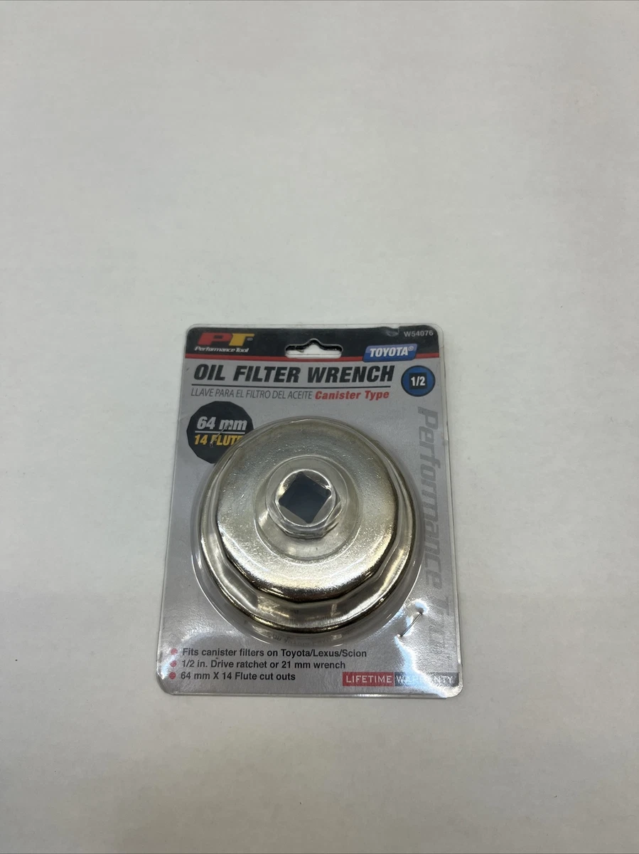 Performance Tool Canister Type Oil Filter Wrench Toyota NOS