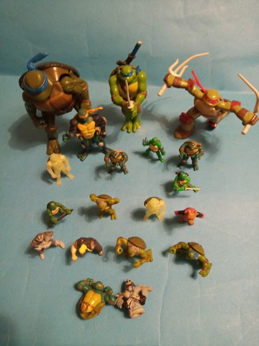 LOTTO TARTARUGHE NINJA E PERSONAGGI NINJA TURTLES - Foto 3 di 9