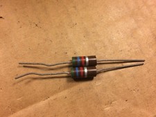 2 NOS Allen Bradley 5.6k ohm 2 watt 2W Carbon Comp Resistors 10 TESTED