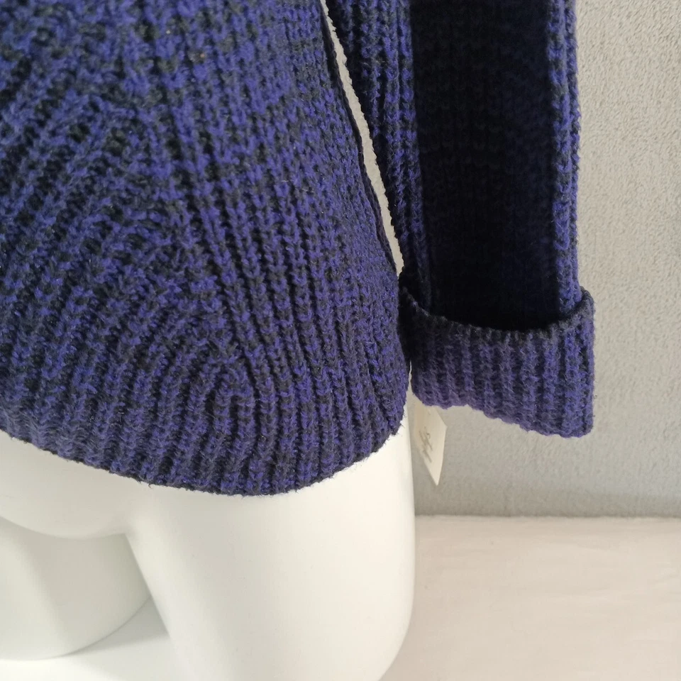 Новый с Ярлыками Style & Co осени зимы свитер маленький резинке пуловер твердого фиолетовый повседневный - Изображение 4 из 4