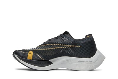 Size 10.5 - Nike ZoomX Vaporfly NEXT% 2 Black Metallic Gold  display picture 1