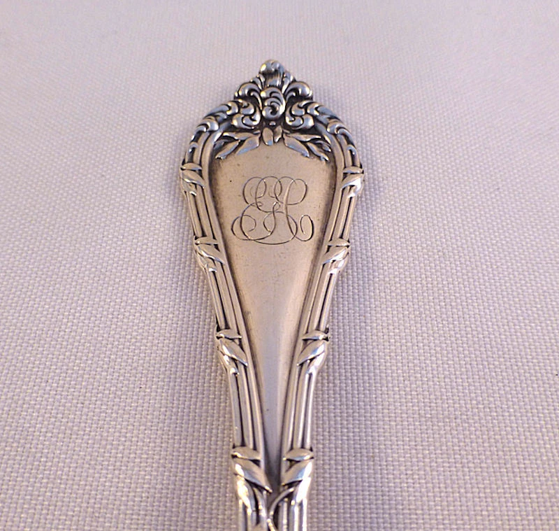 ¿Ensalada grande Madame Royale-Durgin? Tenedor para servir 9" - Mono'd 9" Foto 2 de 3