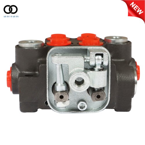 2 Spool 11GPM Hydraulic Control Valve Double Acting Tractor Loader With Joystick - Picture 8 of 12