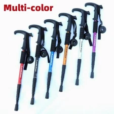 Cane Walking Stick Adjustable Folding Walking Aluminum Collapsible Travel Hiking