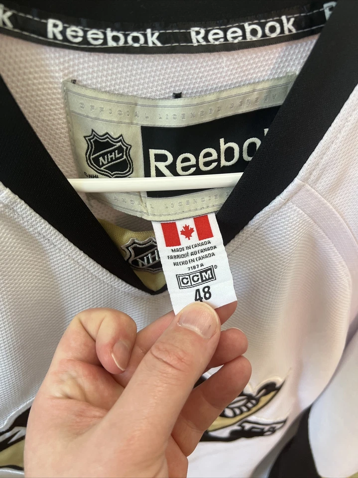CAMISETA DE HOCKEY PARA HOMBRE NHL PITTSBURGH PENGUINS JAMES NEAL REEBOK CCM NHL talla L 48 Foto 4 de 4