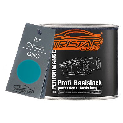 Autolack Dose spritzfertig für Citroen GNC Bleu Lagune Basislack 0,5L