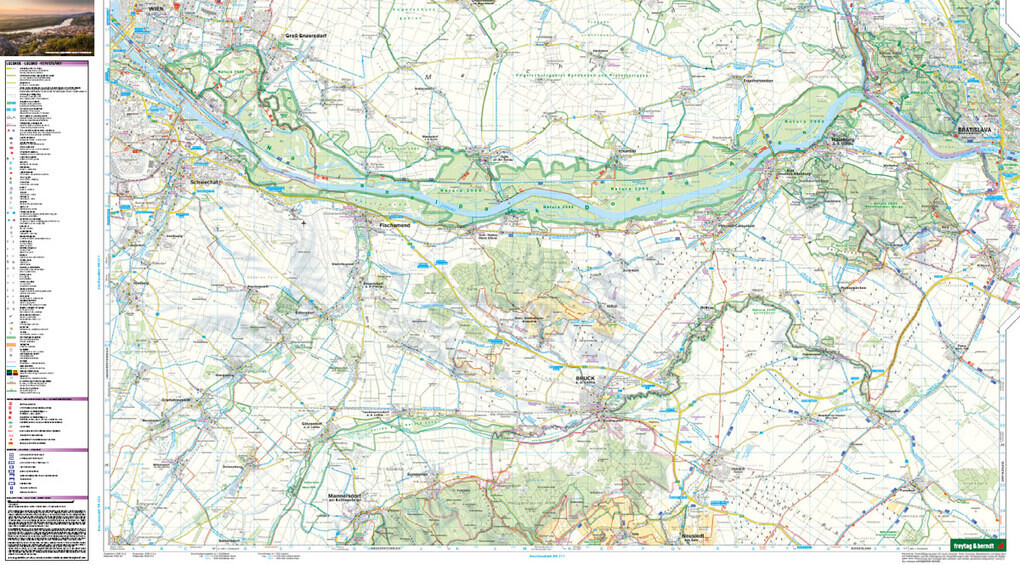 Thumbnail - Nationalpark Donau-auen, Wander-, Rad- Und Freizeitkarte 1:50.000, Wk