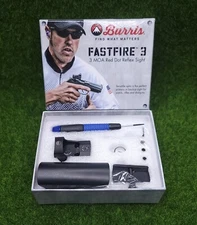 Burris Fastfire III Red Dot Reflex 3 MOA Sight, Picatinny Mount (Black) - 300234