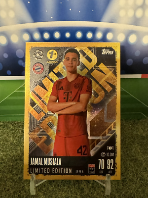 Match Attax Champions League 2025 1st edition Musiala Limited