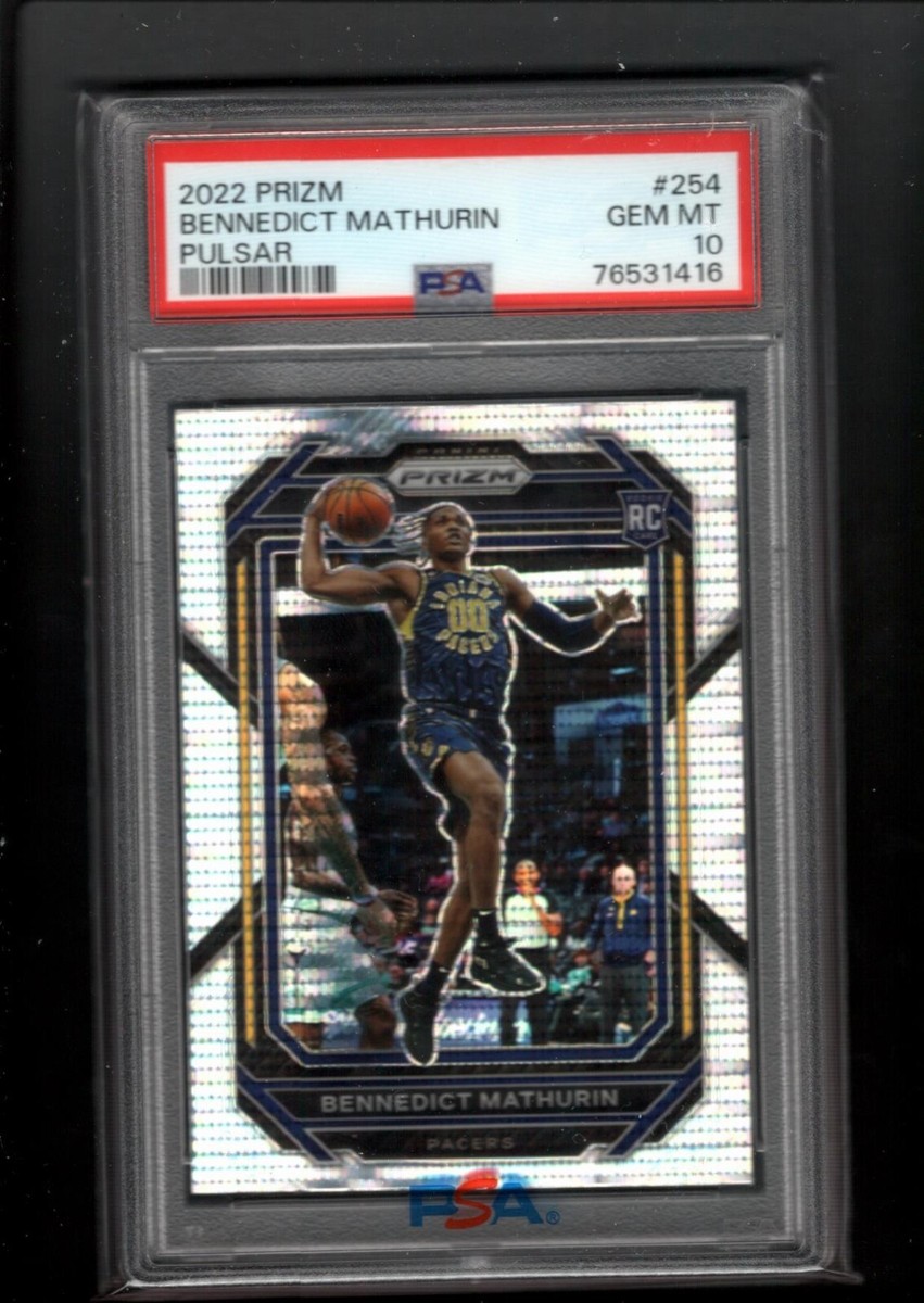 2022-23 Panini Prizm Bennedict Mathurin Pulsar Psa 10 | eBay