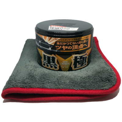(144,50 /kg) SOFT99 Extreme Gloss Kiwami Dark Wachs 200g + Liquid Elements Waxer