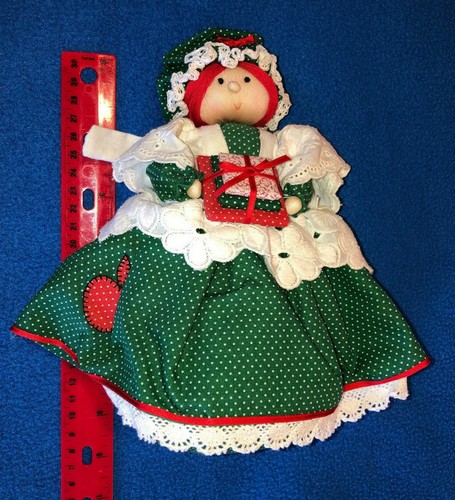 Lady Ellen Empire Doll with Presents Apple Cheeks Collectable Christmas Decor - Picture 6 of 9
