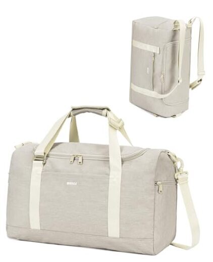 For Spirit Airlines Personal Item Bag 18x14x8 Travel Duffel Bag White