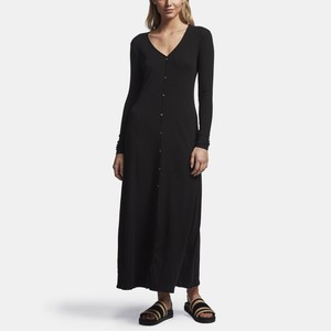 james perse ribbed cardigan dress
