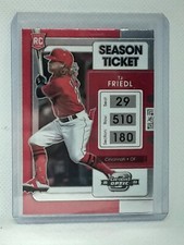 TJ Friedl 2022 Chronicles Contenders Optic Baseball - #16 RC - Cincinnati Reds