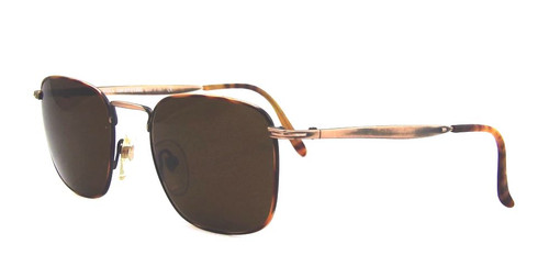 New Men's Alaska Adventure 142 Classic Rectangular European Sunglasses Italy 90s - Picture 6 of 10