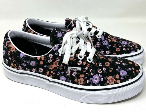 womens vans era black