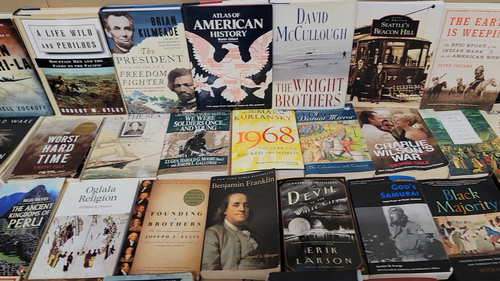 Lot of 10 History US World Europe American Past Ancient War Book MIX UNSORTED - Video 1 of 1