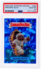 2020 Garbage Pail Kids Sapphire Edition Wrappin' Ruth #36a PSA 10