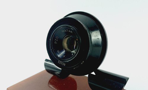 Vintage Lens for enlarger Matar 4.5/55 Red P Black Rare PZO m42 Mount - Picture 6 of 11