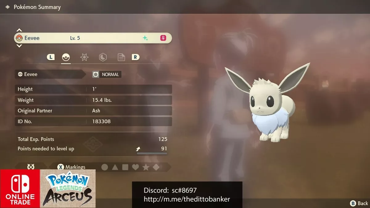 Eevee(shiny)(female)